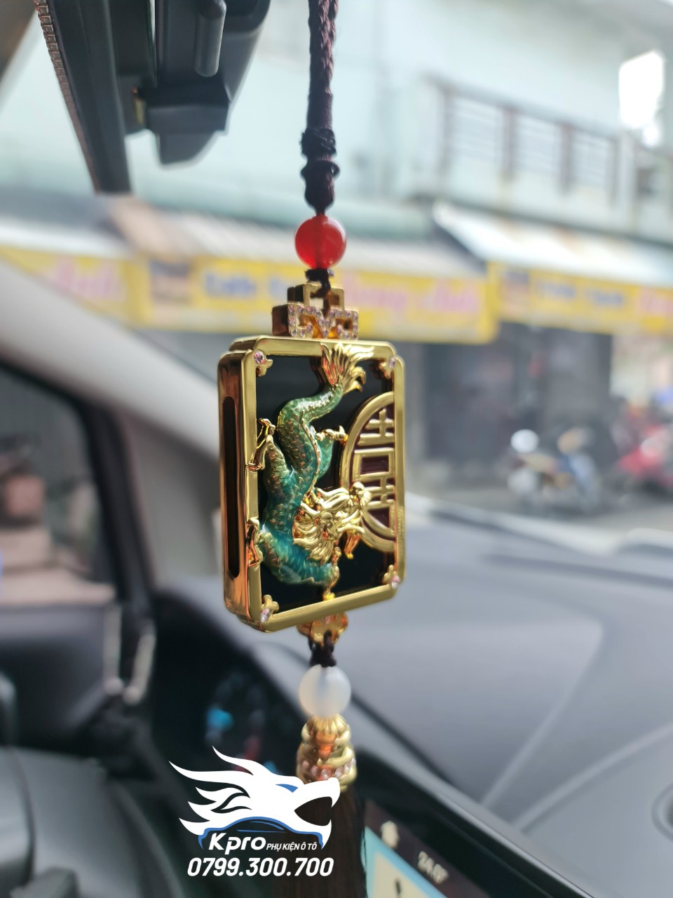 Dây treo thẻ bài rồng xanh - Hàng Kpro chất lượng cao