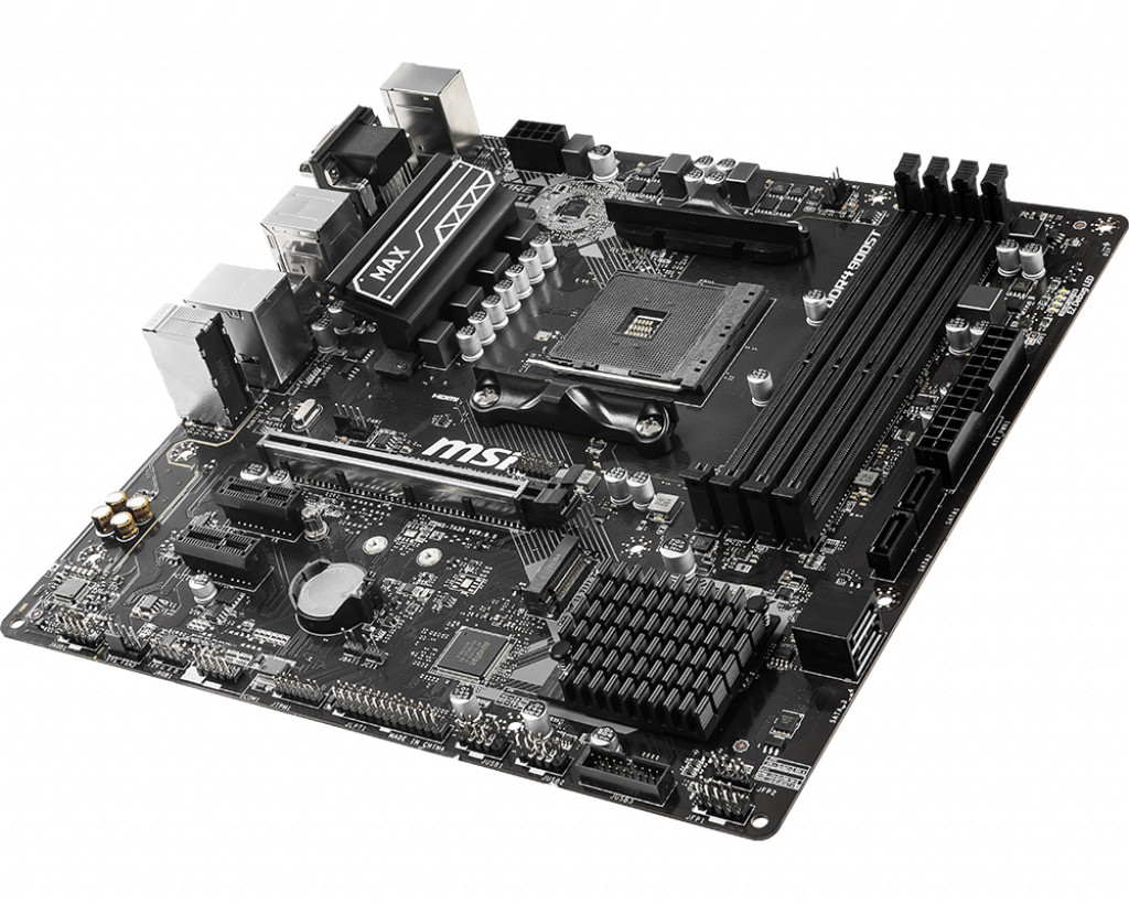 BOA MẠCH CHỦ Mainboard MSI B450M PRO VDH MAX - HÀNG CHÍNH HÃNG