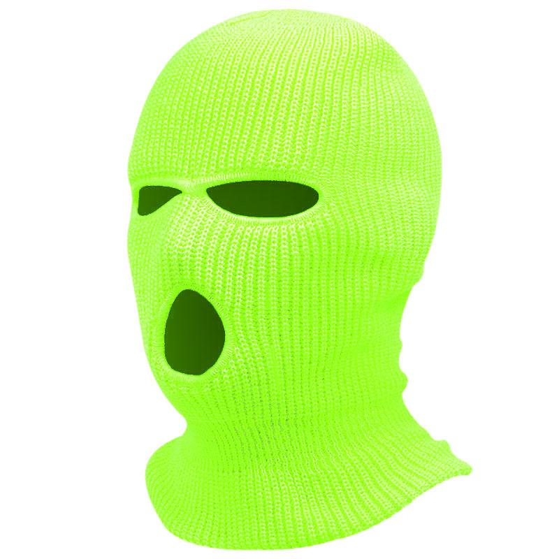 Mặt nạ balaclava unisex ấm mùa đông 3 lỗ