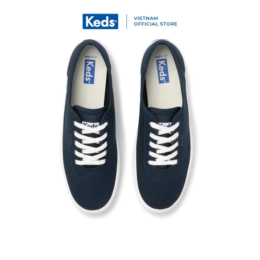 Giày Keds Nữ- Breezie Canvas Navy- KD065862WF