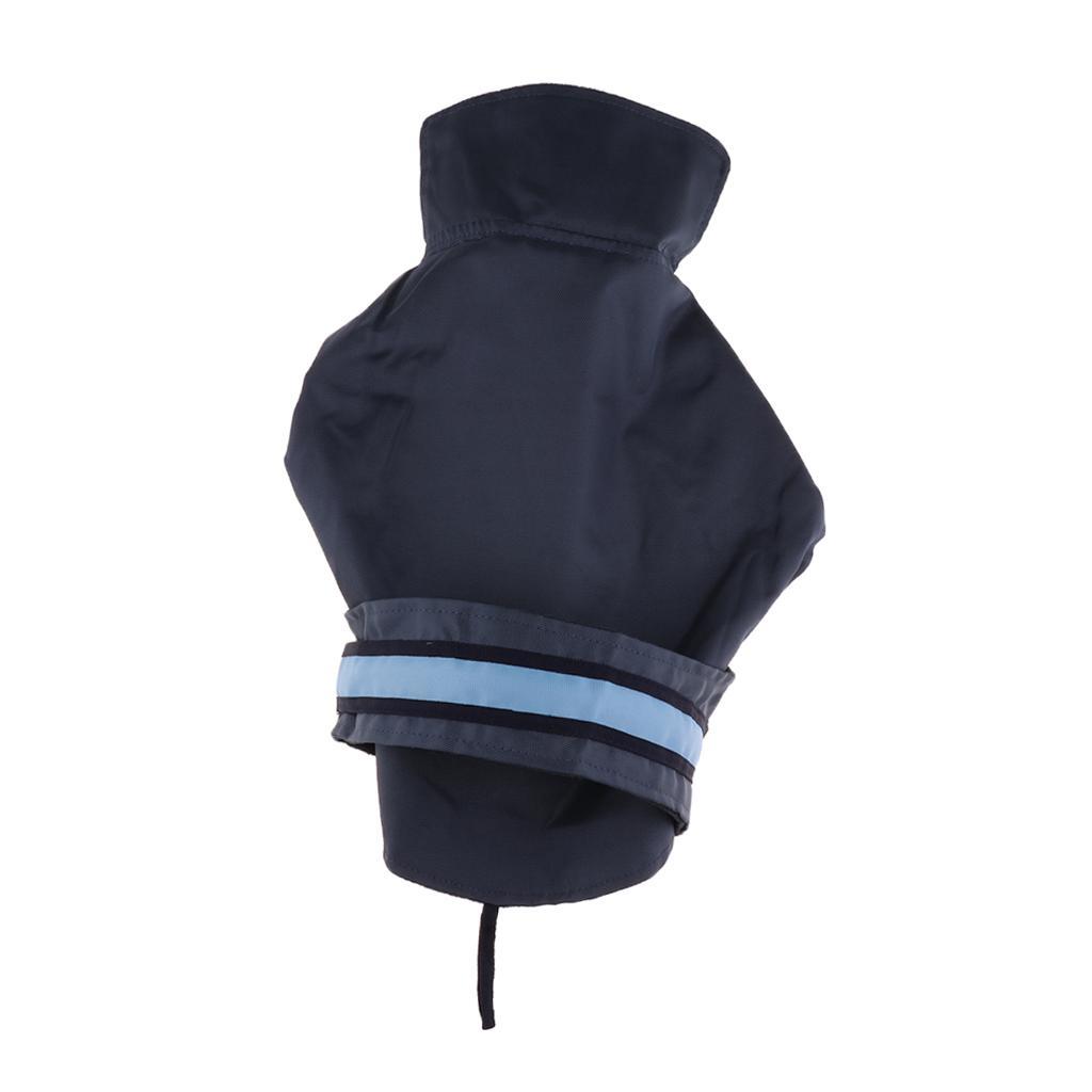 Pet dogs waterproof clothing with LED light reflective strips
