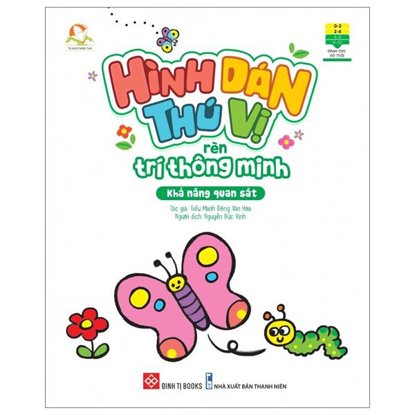 Hình Dán Thú Vị – Rèn Trí Thông Minh – Khả Năng Quan Sát