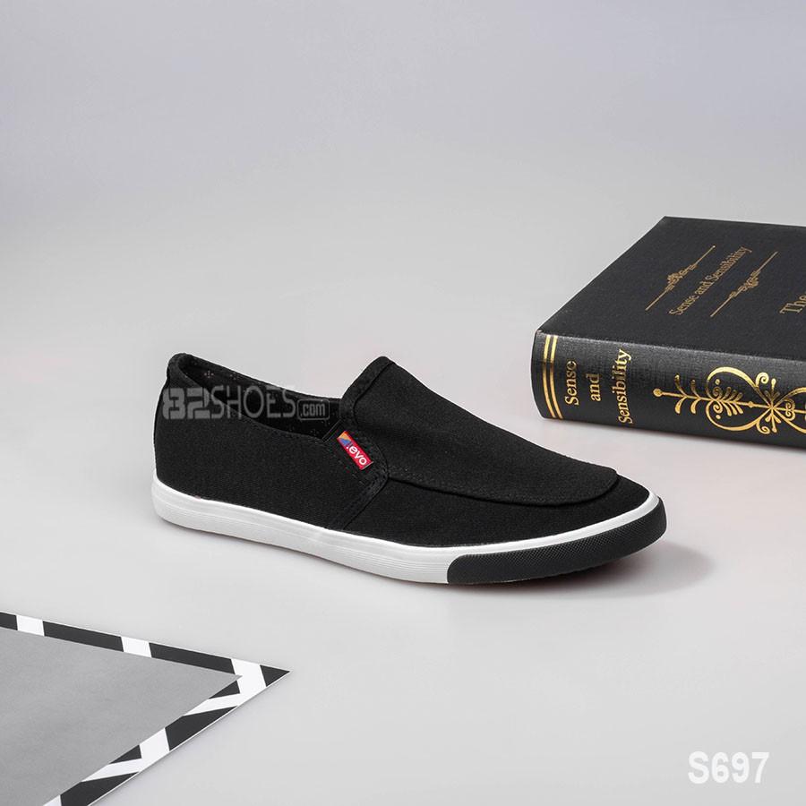 Giày lười nam - Slip on nam vải - Mã S697