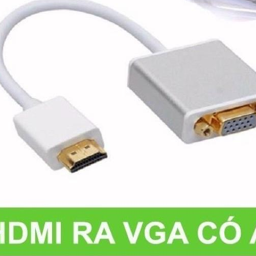 Cáp chuyển HDMI ra VGA có Audio