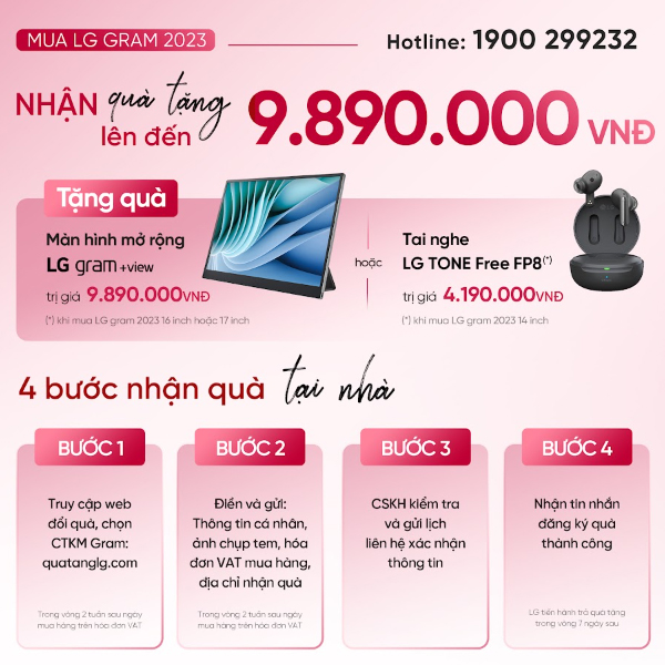 Laptop LG Gram 2023 17Z90R-G.AH78A5 Hàng chính hãng