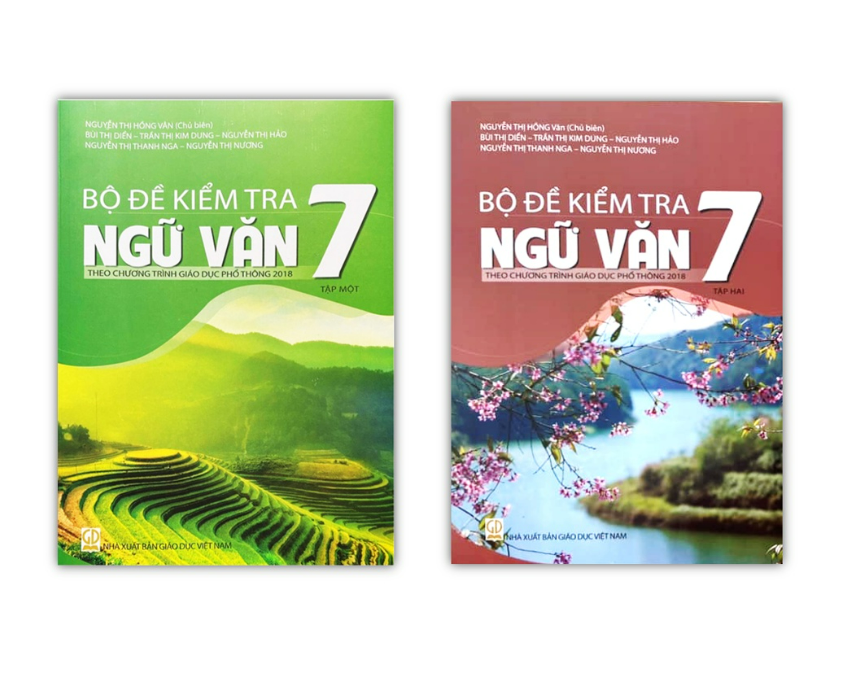Sách - Combo Bộ đề kiểm tra ngữ văn 7