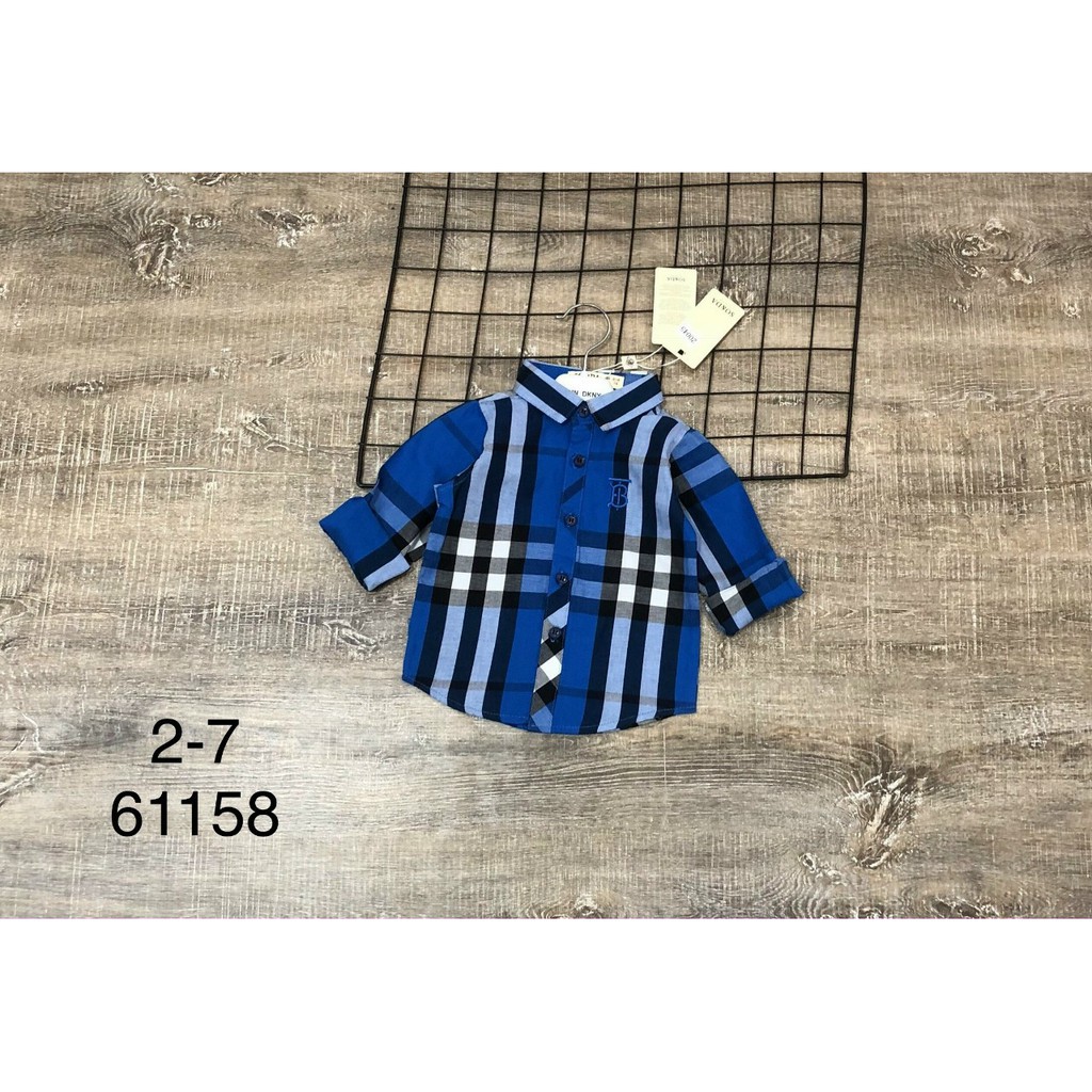 ÁO SƠ MI CARO BÉ TRAI TỪ 3-20KG [SALE] HÀNG CAO CẤP