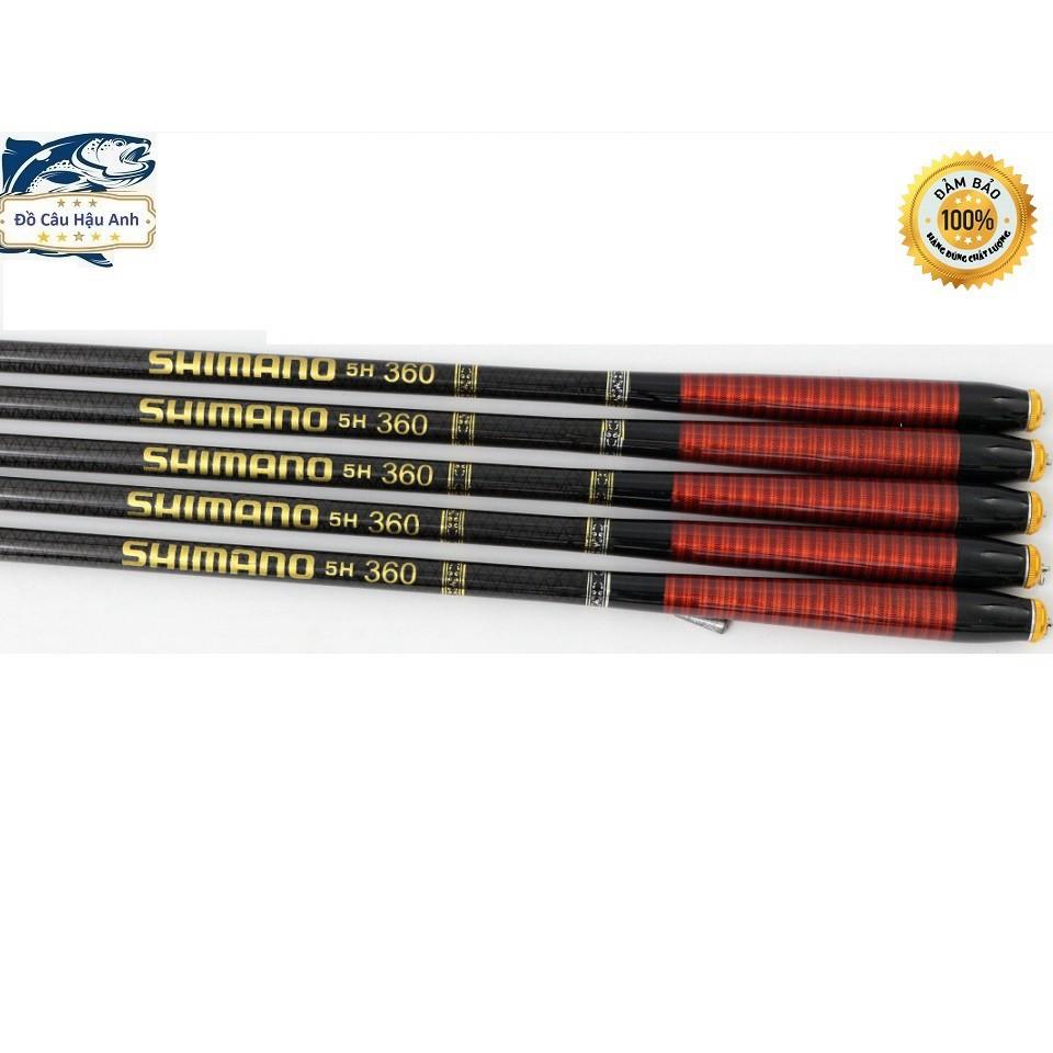 Cần câu tay Shimano 5H 3m6 - 6m3 câu đơn câu đài