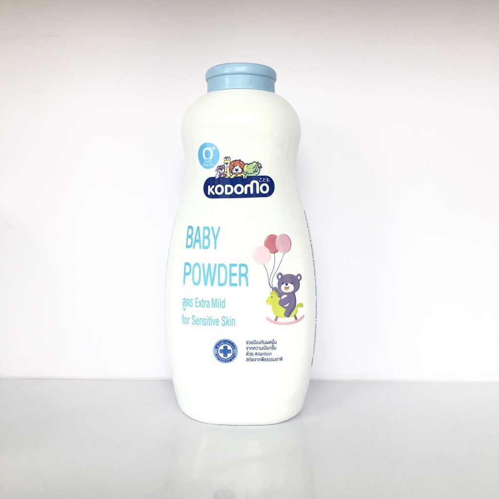 Phấn trẻ em Kodomo Extra Mild 350g chống côn trùng cho bé (Thái Lan) - Sản phẩm dành cho bé từ 3 tuổi trở lên