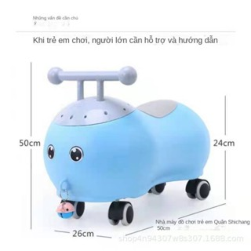 Xe Hơi Đồ Chơi Có Nhạc Và Đèn Vui Nhộn Cho Bé 1-3 Tuổi