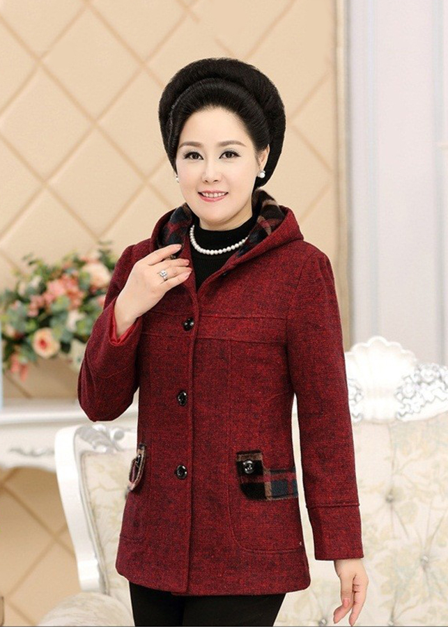 Áo Khoác Dạ Người Già, Người Lớn Tuổi NGD03