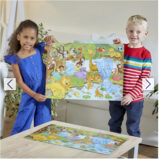 Bộ xếp hình Who's in the Jungle? - Orchard Toys giúp trẻ phát triển kiến thức và kỹ năng quan sát