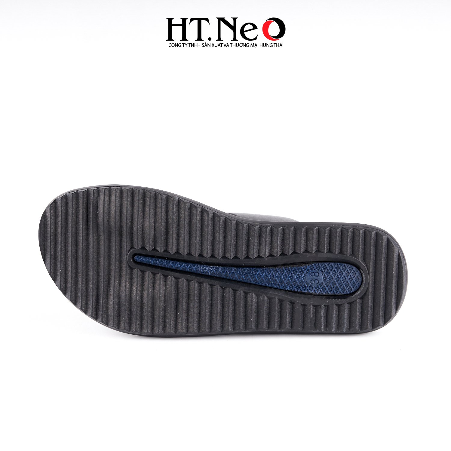 Dép Sandal Nam,dép quai ngang da bò thật cao cấp HT.NeO đế kếp hàng đế khâu SD162