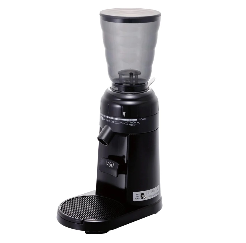 Máy Xay Cà Phê Điện Tử Hario V60 Electric Coffee Grinder, EVCG-8B-E - Hàng Chính Hãng