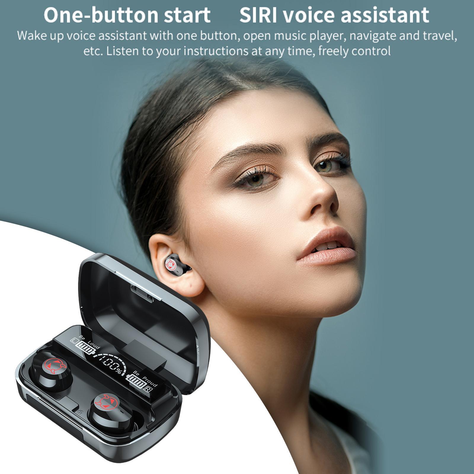 True Wireless Mini Low Latency Touch Control for outdoors black