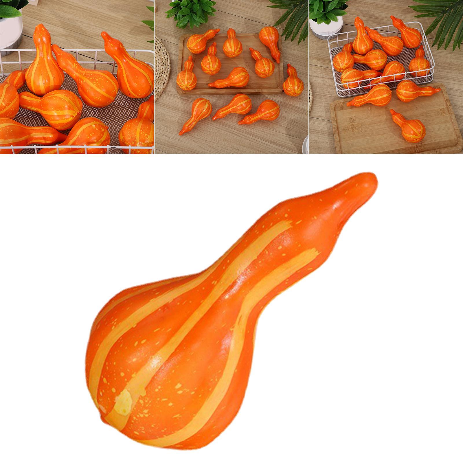 Fake Pumpkins Model Photography Props for Christmas Baby Shower Kitchen