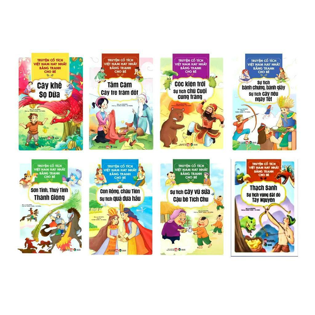 Truyện cổ tích Việt Nam hay nhất bằng tranh cho bé   - Bản Quyền