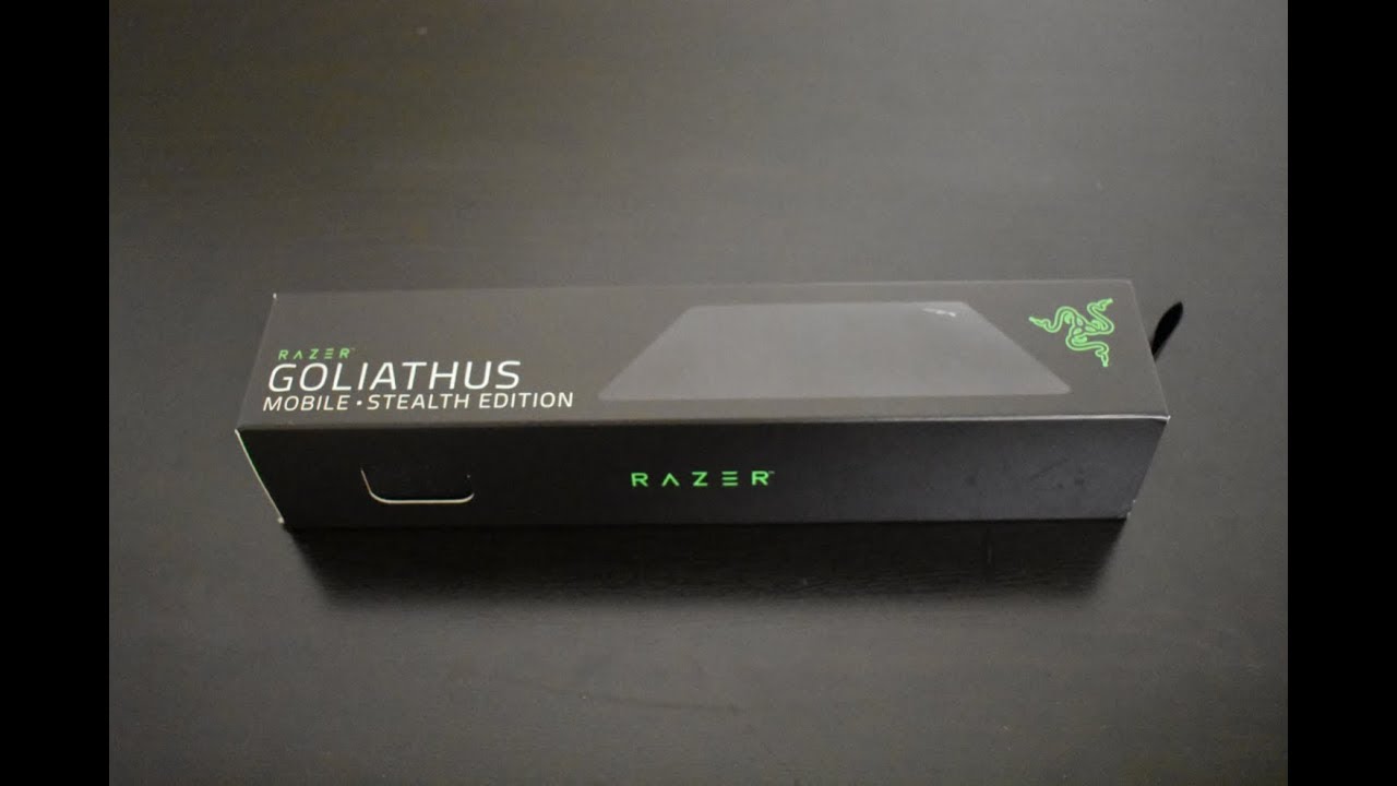 Tấm lót chuột Razer Goliathus Mobile Stealth Small_RZ02-01820500-R3M1- HÀNG CHÍNH HÃNG