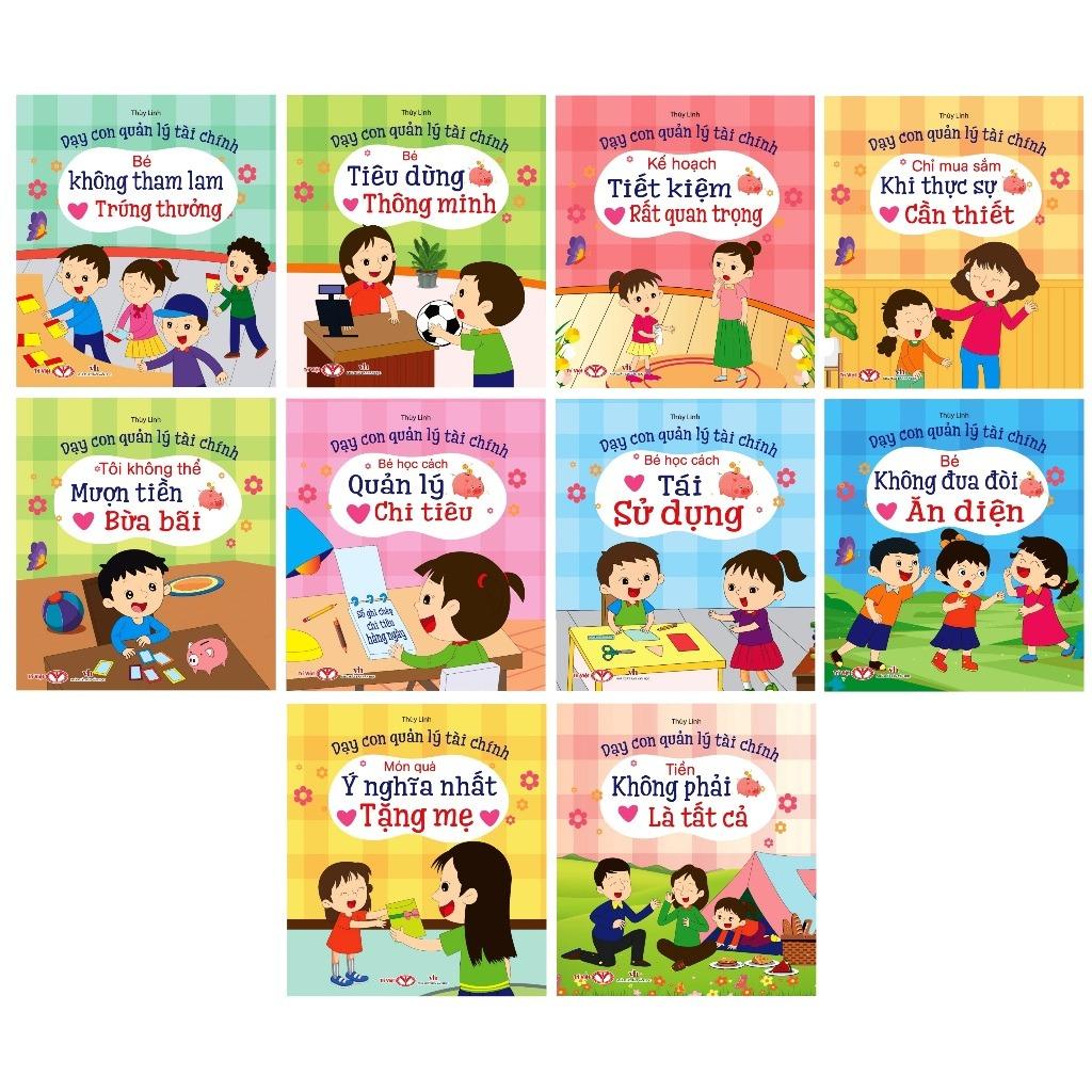 Sách - Bộ Sách Dạy Con Quản Lý Tài Chính (Bộ 10 Cuốn)