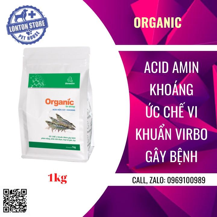 Organic for shrimp - Cung cấp khoáng chất cho tôm bóng vỏ, nặng cân, gói 1kg
