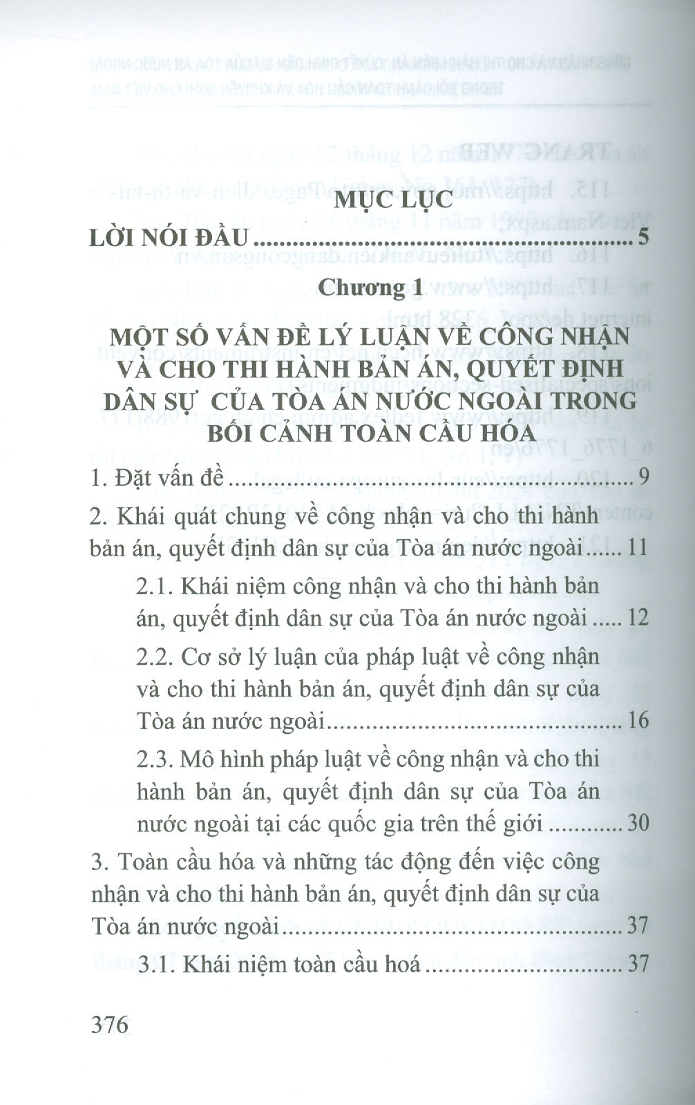 Công Nhận Và Cho Thi Hành Bản Án, Quyết Định Dân Sự Của Toà Án Nước Ngoài Trong Bối Cảnh Toàn Cầu Hoá Và Khuyến Nghị Cho Việt Nam (Sách chuyên khảo) - TS. Nguyễn Thu Thuỷ chủ biên