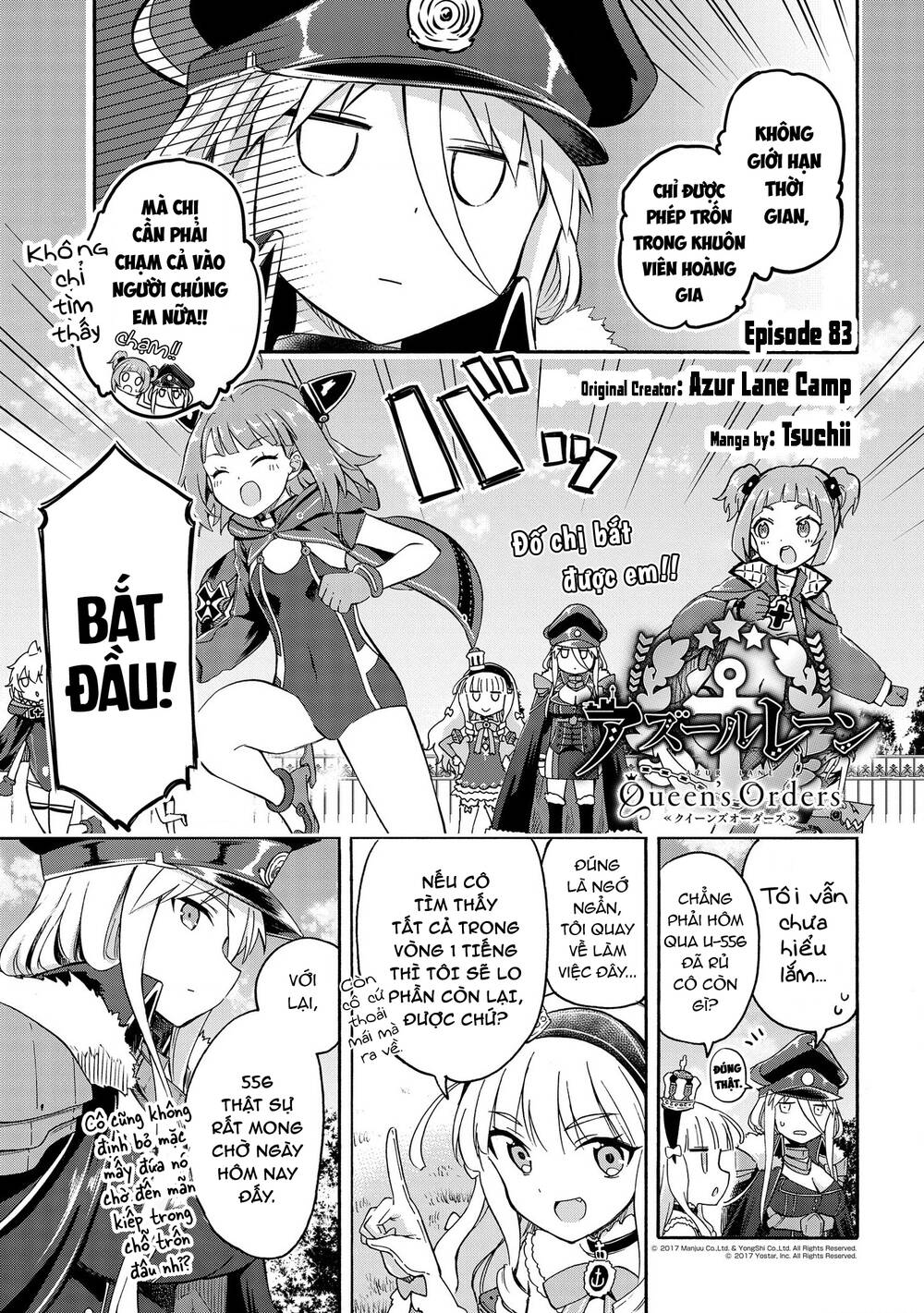 Azur Lane: Queen's Orders Chapter 83 - Trang 1