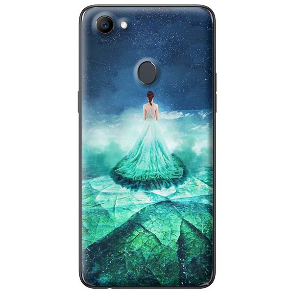 Ốp lưng cho Oppo F7 mẫu công chúa 2  - Hàng chính hãng