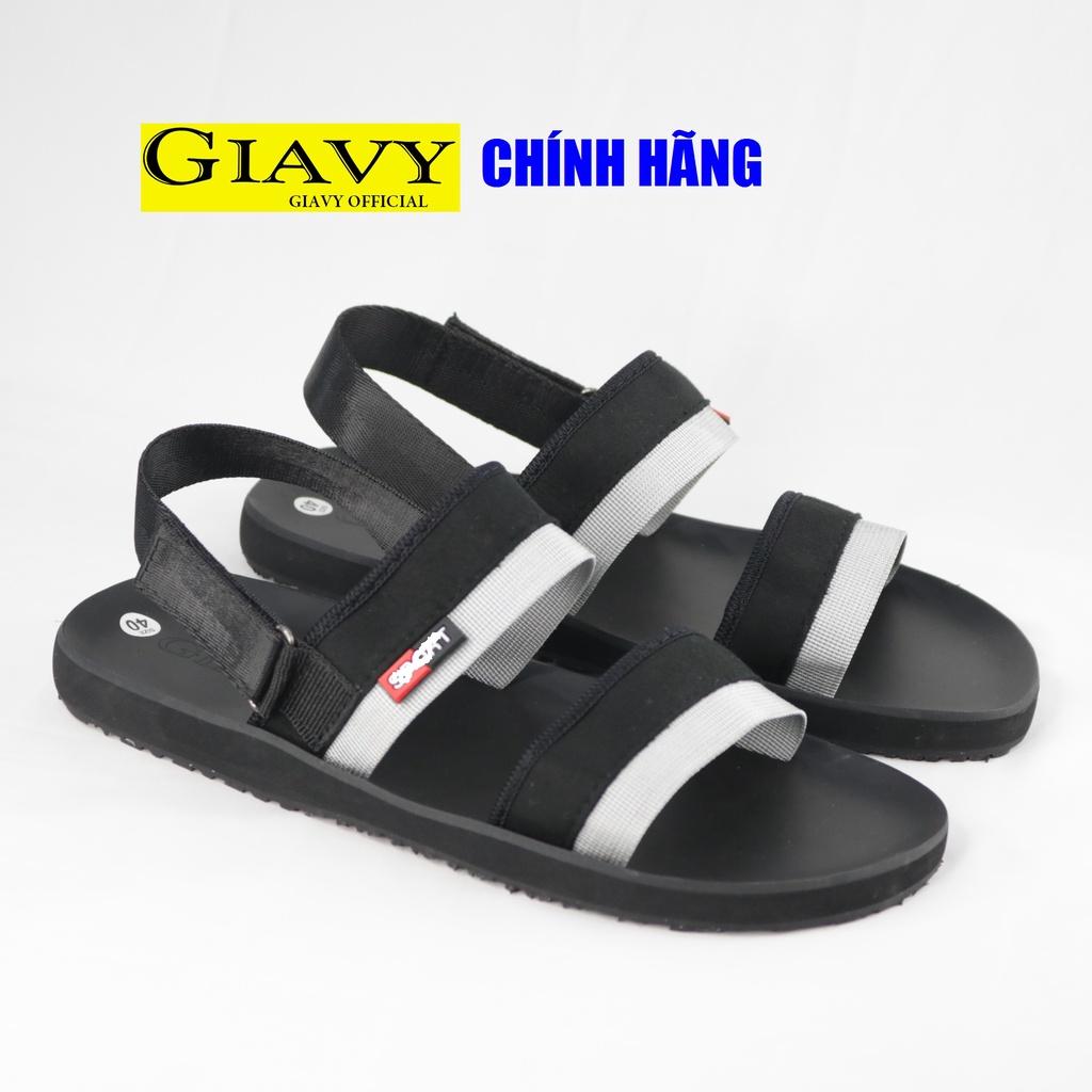 Giày sandal nam quai 2 dây ngang Giavy SL547