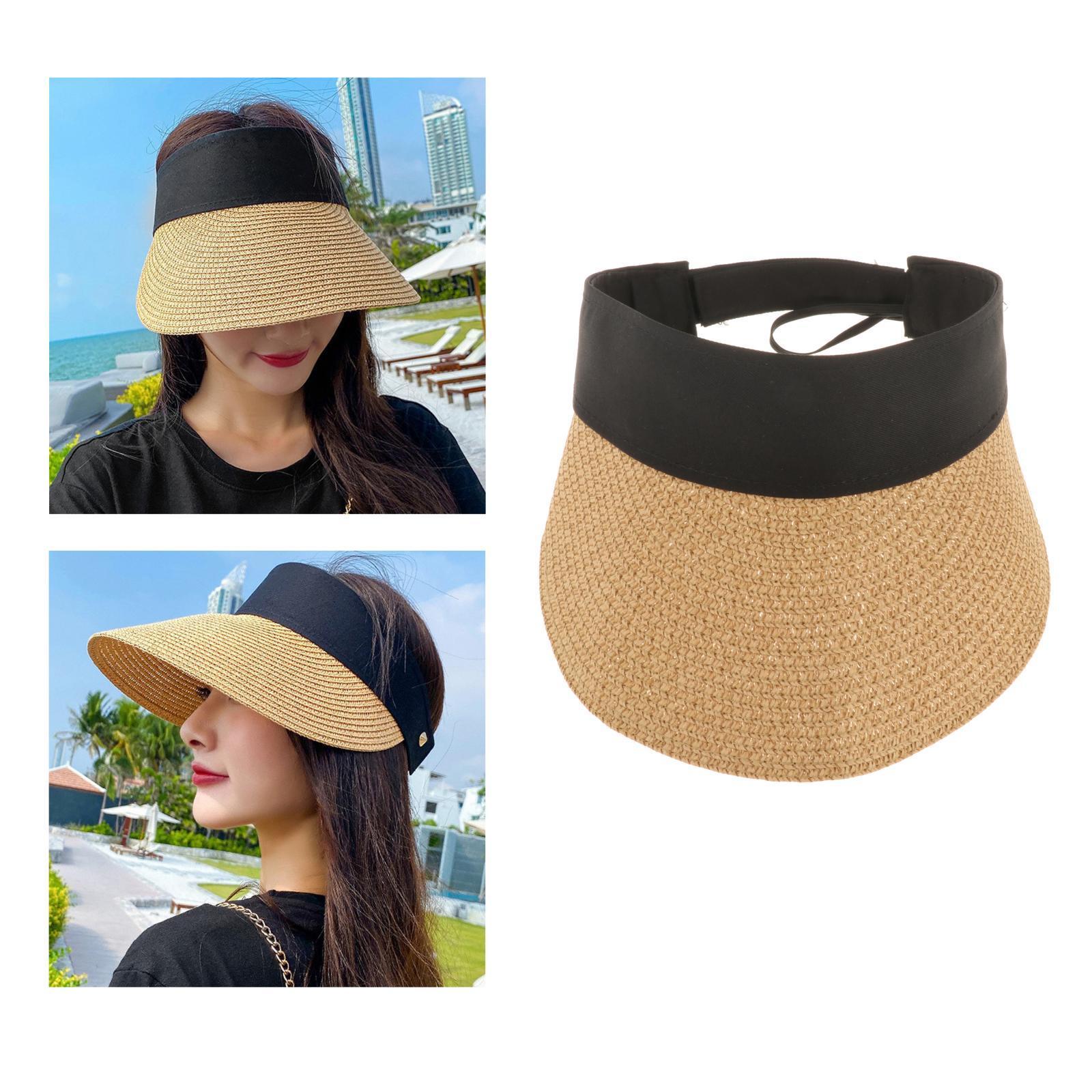Straw Hat for Women Summer Hat Summer Beach Hat Sun Protection Outdoor Sports Fishing Beach Hat Womens Straw Hat Sun Hat