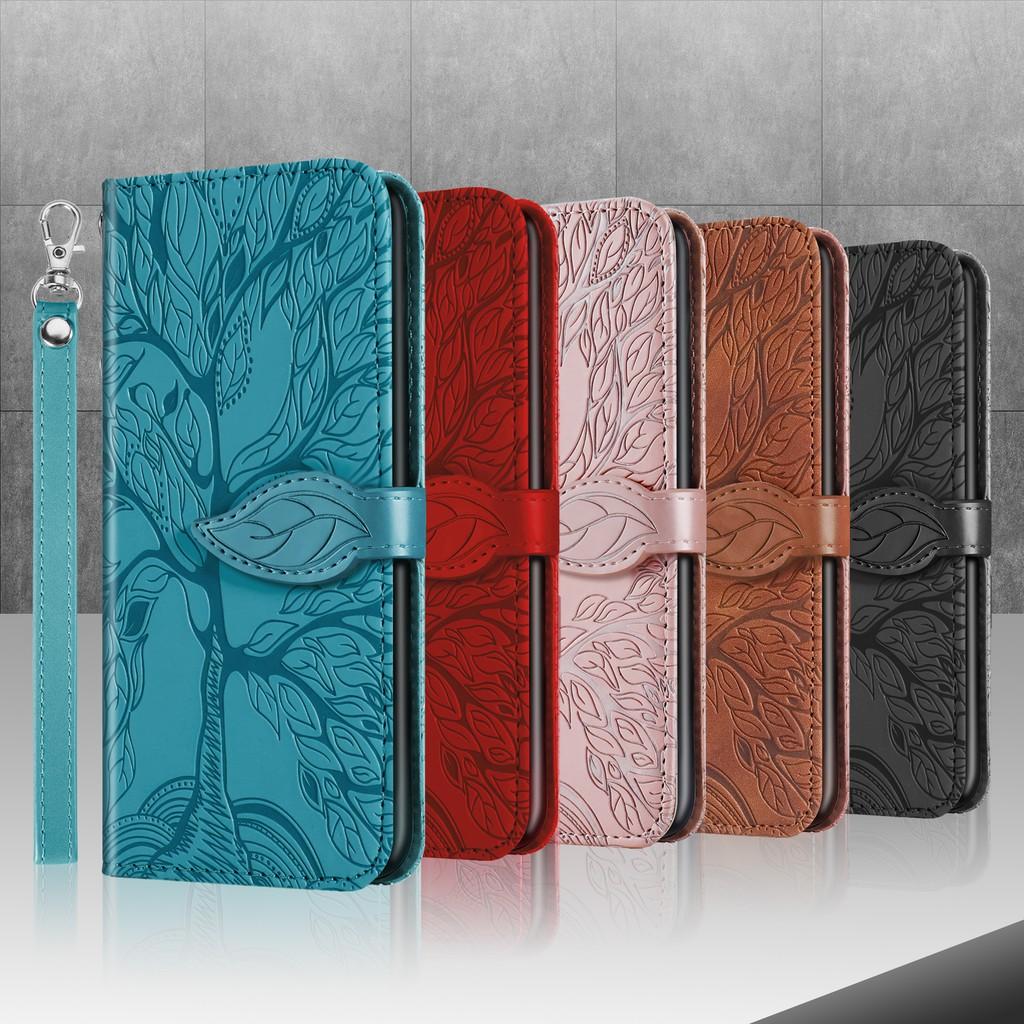 Bao Da Kiểu Ví Gập In Hình Cây 3d Cho Samsung Galaxy A70S A50S A30S A20S A10S A20E A70 A50 A40 A30 A20