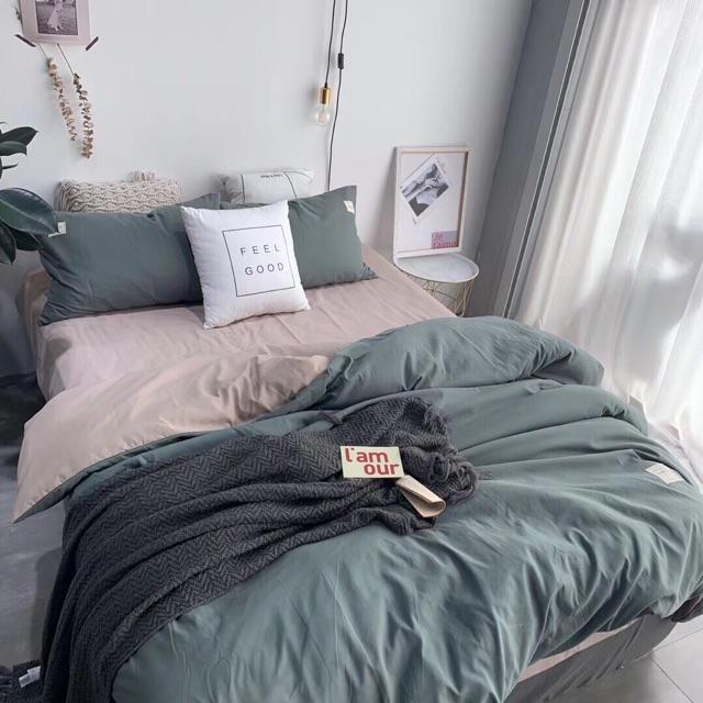 Drap Giường TiCi Vải Cotton Mịn Cực Đẹp