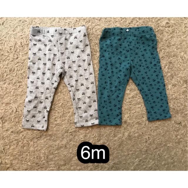 Legging lót nỉ Tex bé gái (6m)