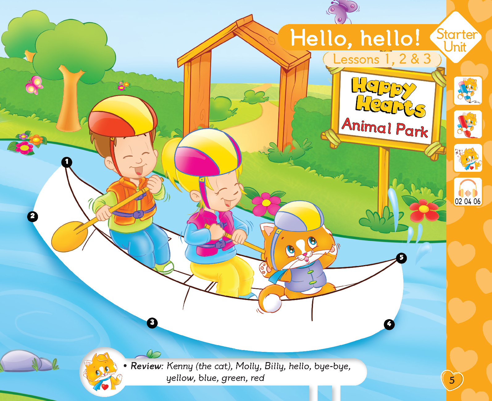 Bộ sản phẩm Tiếng Anh Happy Hearts 3 - Student's Book & Workbook