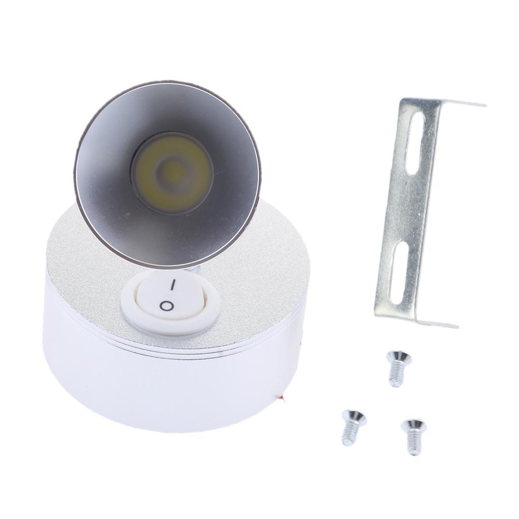 Boat 12V LED Interior Reading Swivel Light Bedside Light For Marine Camper