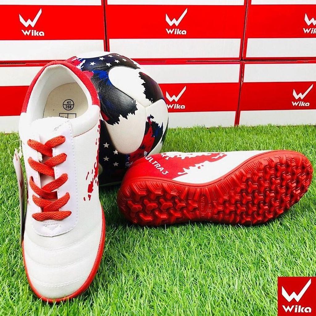 Giầy đá banh phủi chính hãng Wika Ultra 3 đế TF ( giầy đá bóng đá banh WIKA sân cỏ nhân tạo )