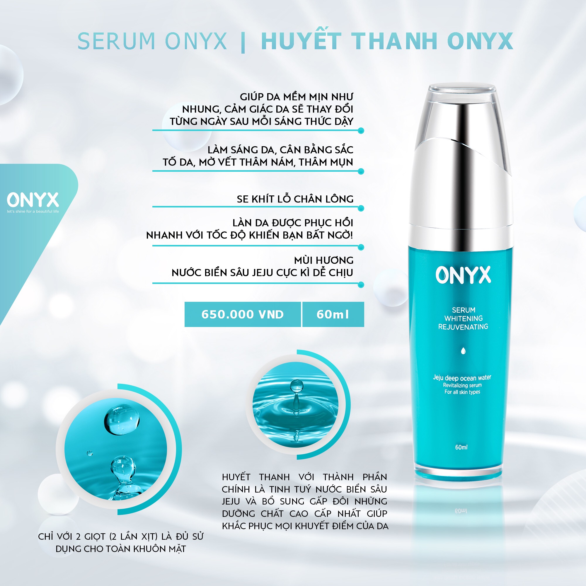 SERUM DƯỠNG DA ONYX