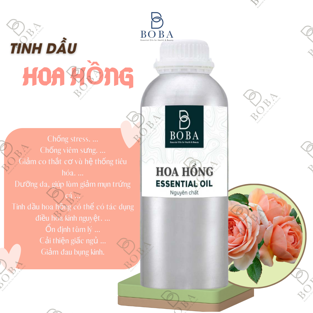 (HCM) Tinh Dầu Lít Nhập Ấn Khuếch Tán Hương Thơm, Xông Phòng, Thư Giãn, Kiếm Soát Mùi - BOBA NATURALS