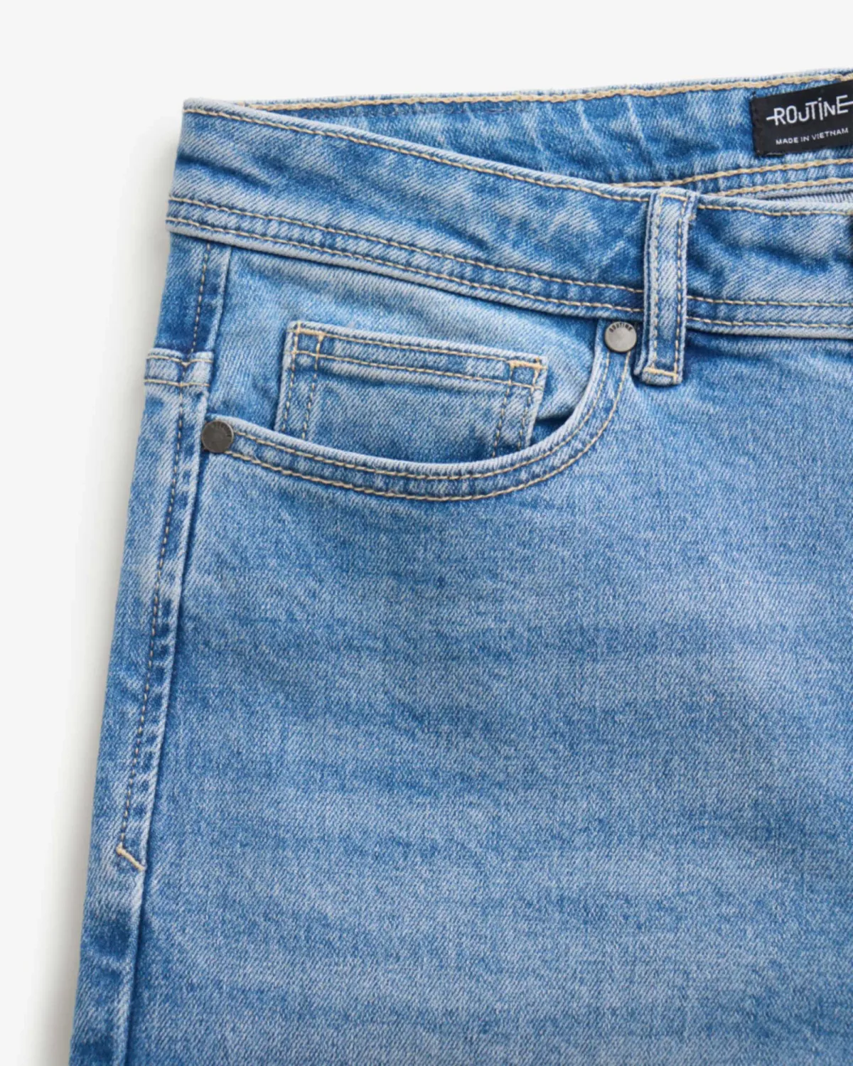 Quần jean nam Form Slim cropped - ROUTINE 10F25DPA037