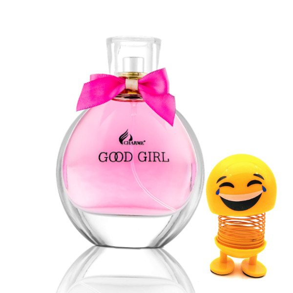 Nước hoa Nữ Charme Good Girl 100ml -   Tặng Kèm Thú Nhún Mặt Cười Siêu Dễ Thương