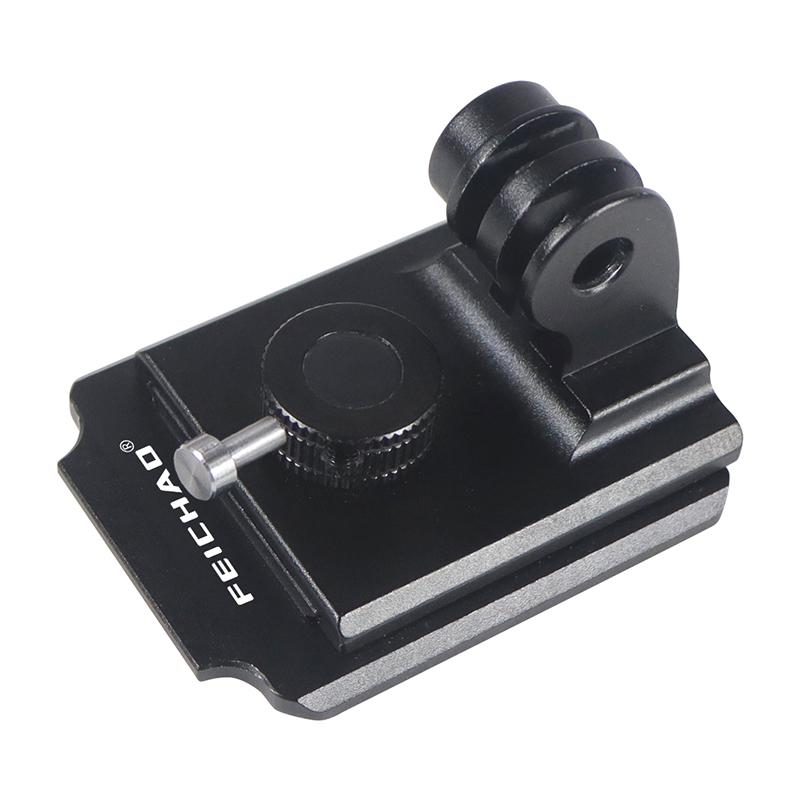 Mũ bảo hiểm xe máy bằng hợp kim nhôm Cố định đế gắn bộ chuyển đổi cho NVG cho GoPro 11/10 cho DJI Action /Insta360 Camera thể thao