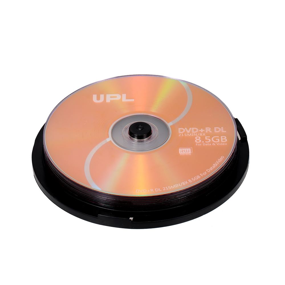 10 Đĩa DVD Trống Cho Dữ Liệu & Video 215MIN 8X + R Dl 8.5Gb