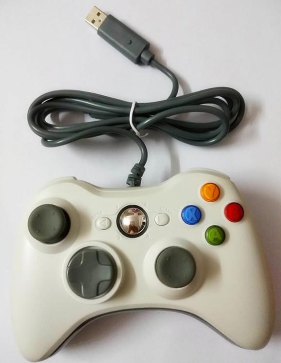 Khuyến mại xbox360 xuất hiện Bộ điều khiển trò chơi PC Máy tính USB PC Bộ điều khiển trò chơi có dây rung kép bán hàng trực tiếp