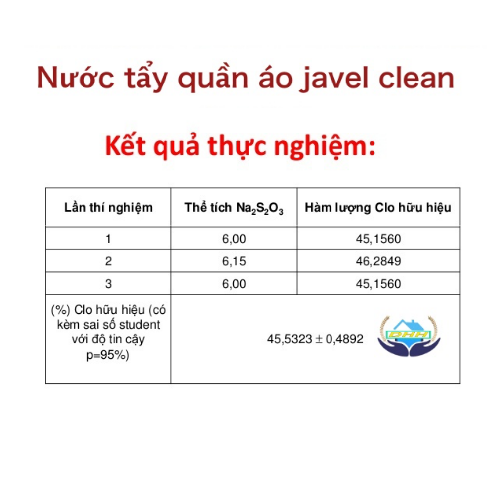 javel tẩy trắng quần áo hiệu quả 1000ml