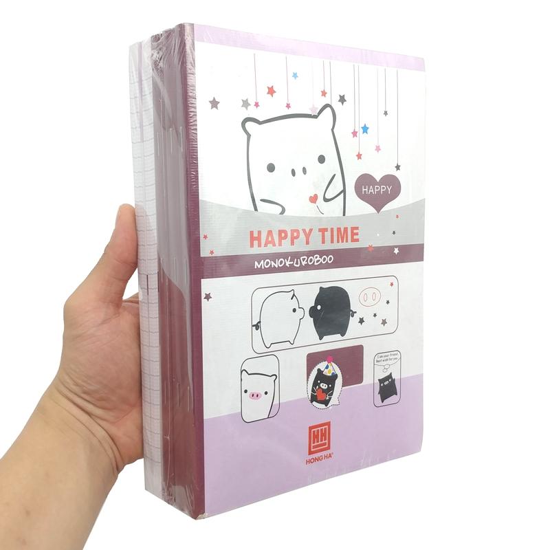 Vở Hồng Hà South Star Monokuroo Boo 300 Trang 0737 - Màu Tím