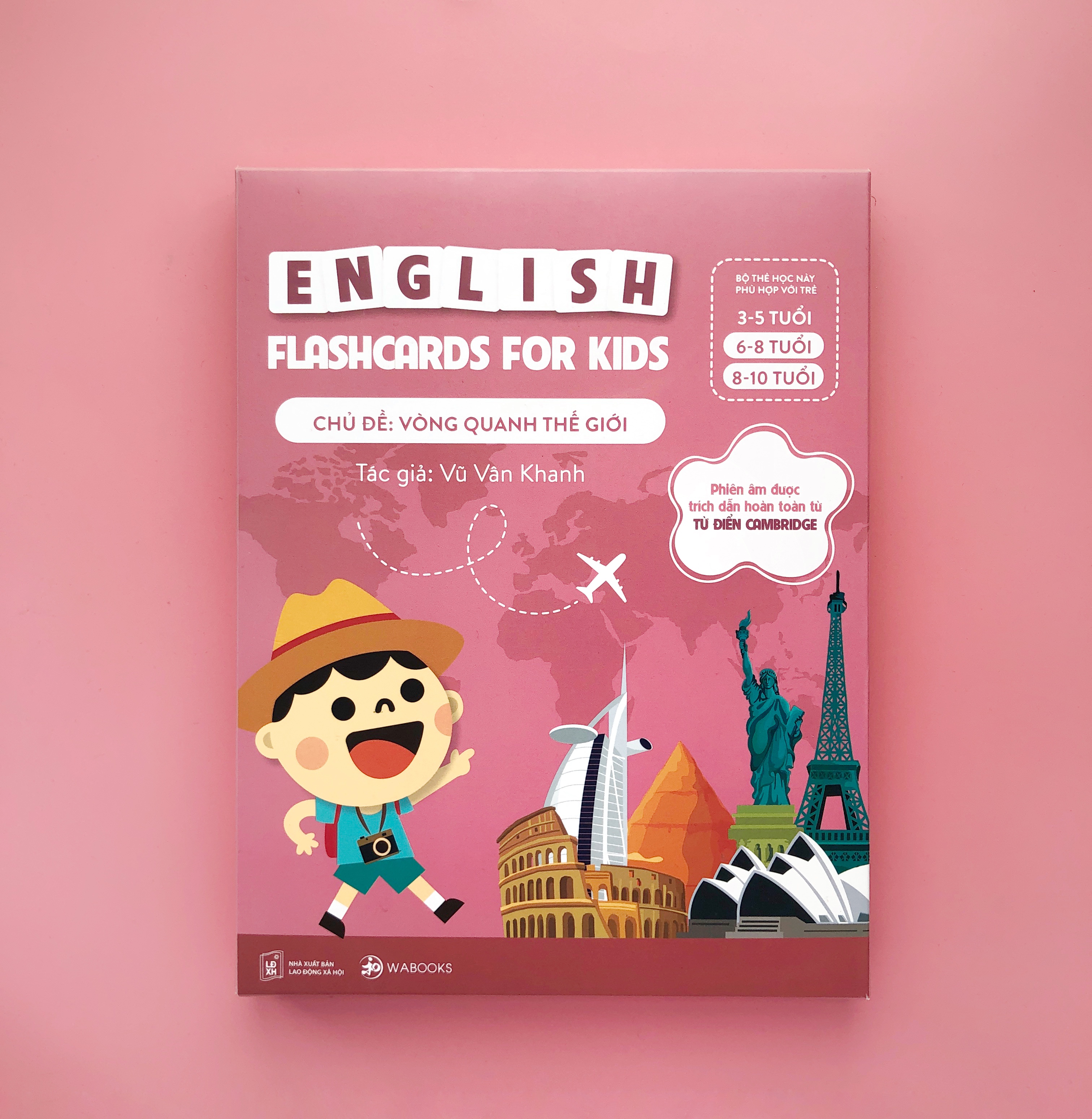 Flashcard for kid: vòng quanh thế giới