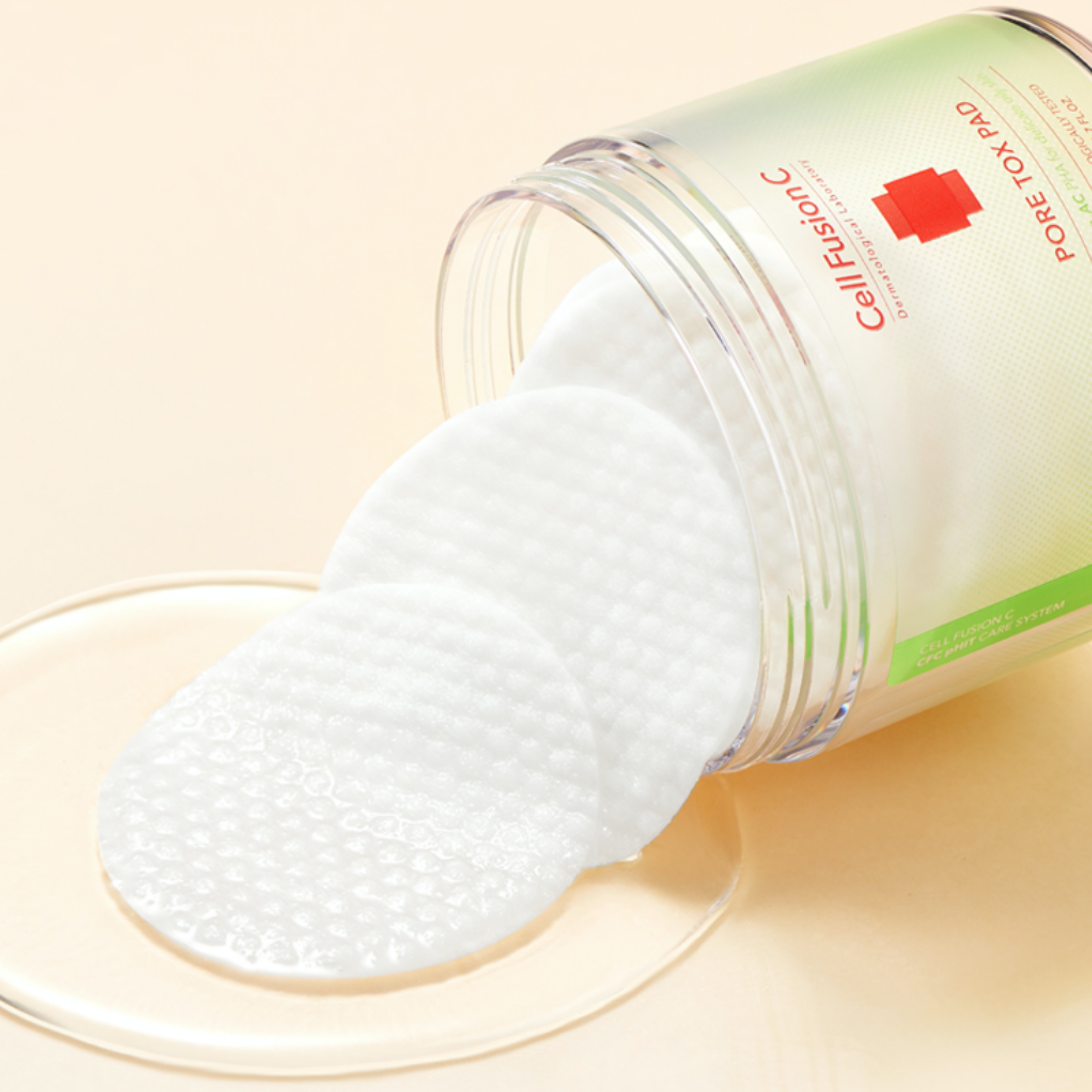 Cotton Pad Làm Sạch, Se Khít Lỗ Chân Lông Cell Fusion C Pore Tox Pad