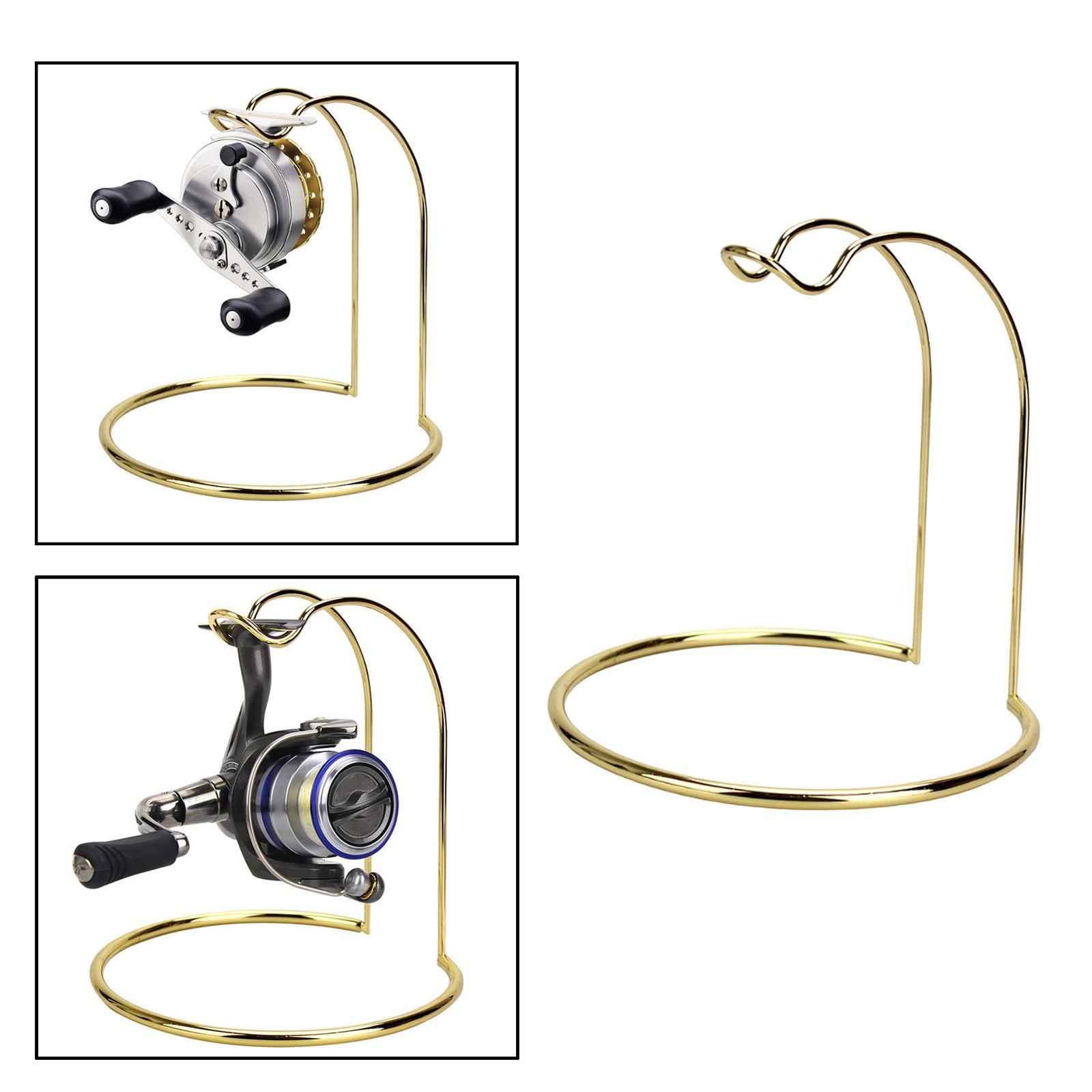 Fishing Reel Display Stand Portable Stainless Steel Fishing Wheel Bracket
