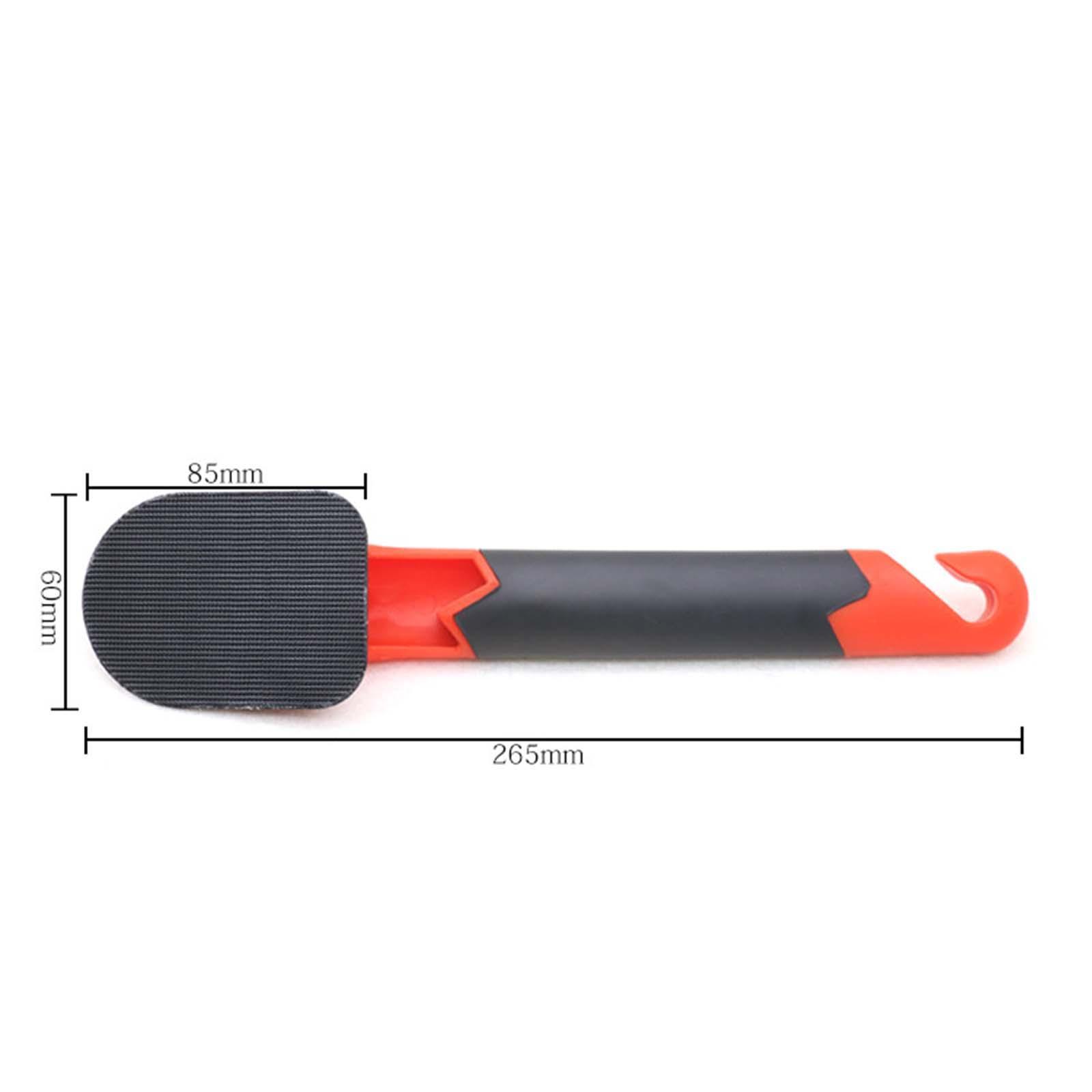 Car Applicator Cleaning Tools Non Slip Handle Washable Reusable