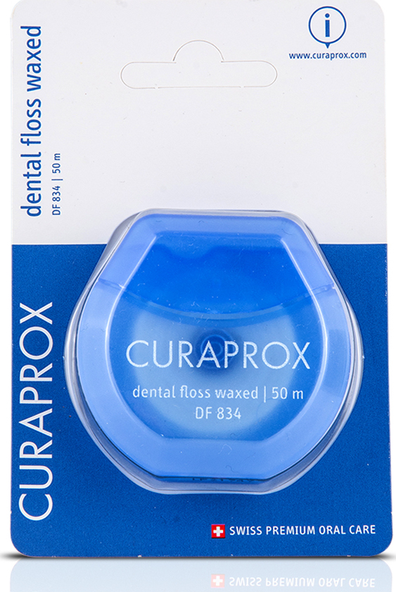 Chỉ nha khoa Curaprox DF 834 có sáp 50m