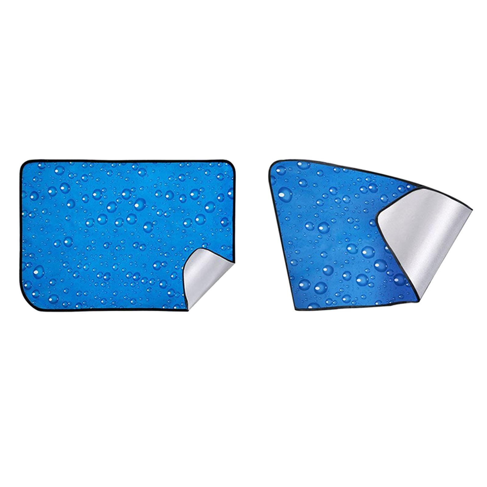 4 Pieces Car Magnetic Rear Front Side Window Sunshade Shade, Retractable, Professional Accessories